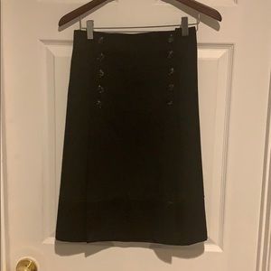 Sailor style black skirt